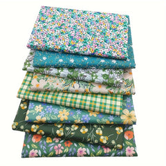 8pcs Printed Cotton Fabric 20x25cm Sewing Quilting Patchwork Material