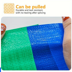 Green Tarpaulin Repair Tape Single Sided Cloth Base Strong and High Adhesive