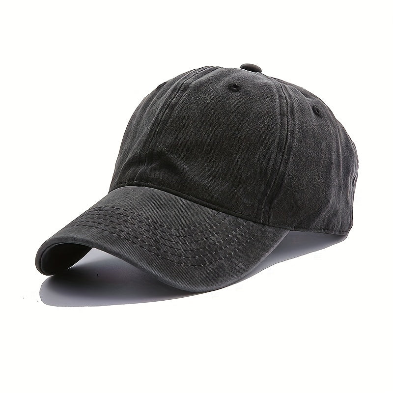 Washed Solid Baseball Cap