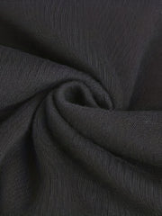 Letter Print Drawstring Two piece Set Long Sleeve Hoodies & Jogger Pants
