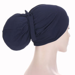 Strappy Beanie Turban Cap Headwear for Women