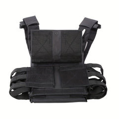 Adjustable Airsoft Vest Lightweight Training Molle Plate Carrier