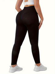High Waist Tummy Control Yoga Pants Quick Dry Sports Leggings