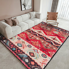 Bohemian Persian Area Rug Living Room Cashmere Carpet