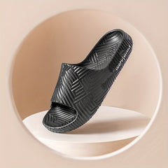 LUOFU Men's Non Slip Slides for Indoor & Outdoor Summer