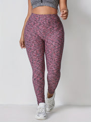 Tie Dye Honeycomb High Rise Leggings