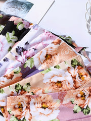 3 Pack Plus Size Seamless Floral Print Panties Set
