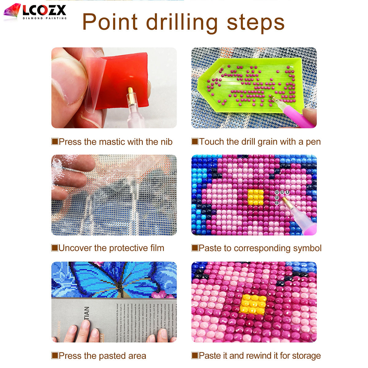 Plum Blossom 5D Diamond Painting Kit Full Round Diamonds