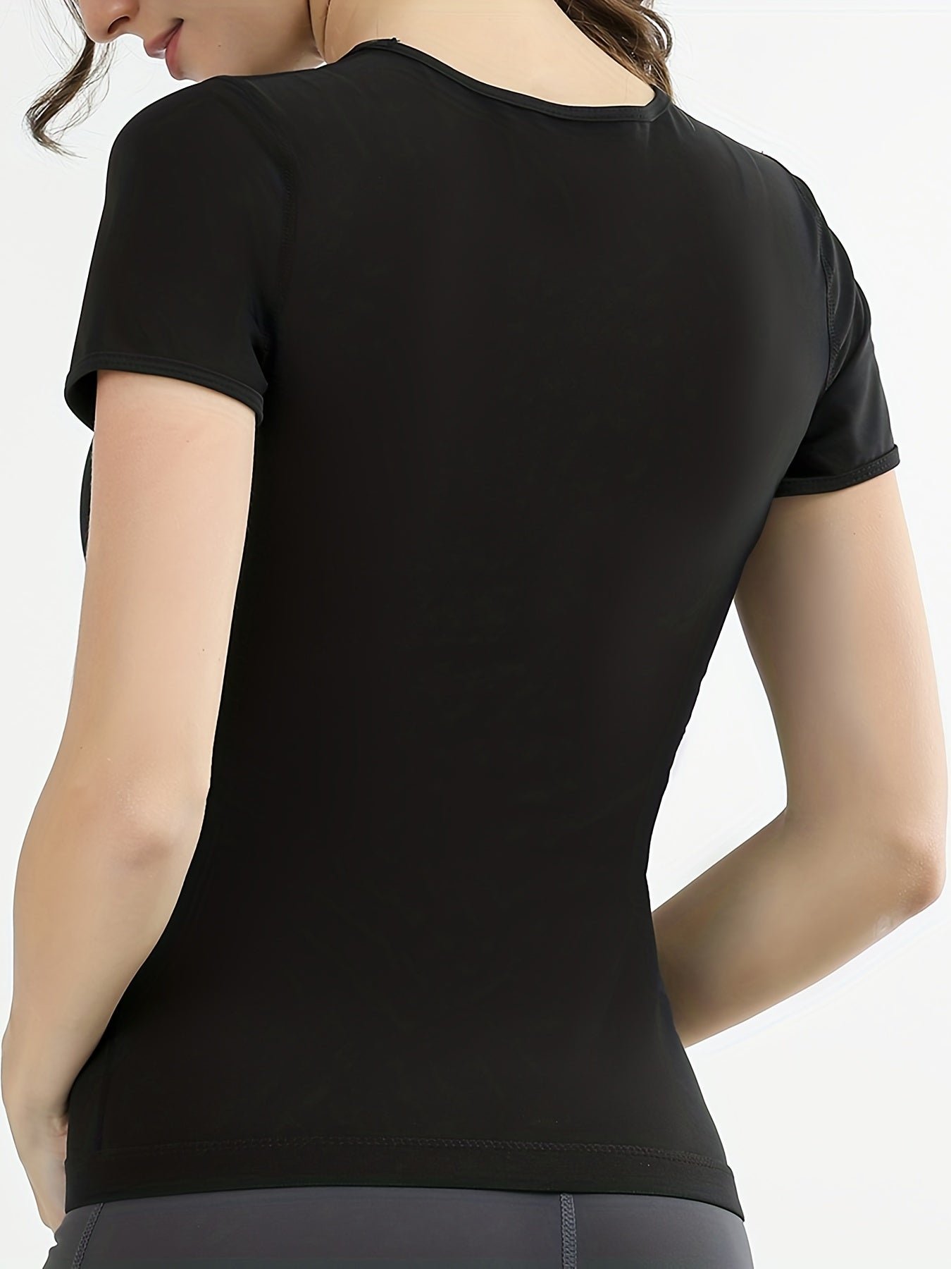Shaping Slimmer Crew Neck Short Sleeve Top Women's Underwear