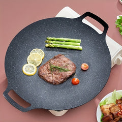Non Stick BBQ Pan for Outdoor Grilling & Baking 13.3in x 11.8in