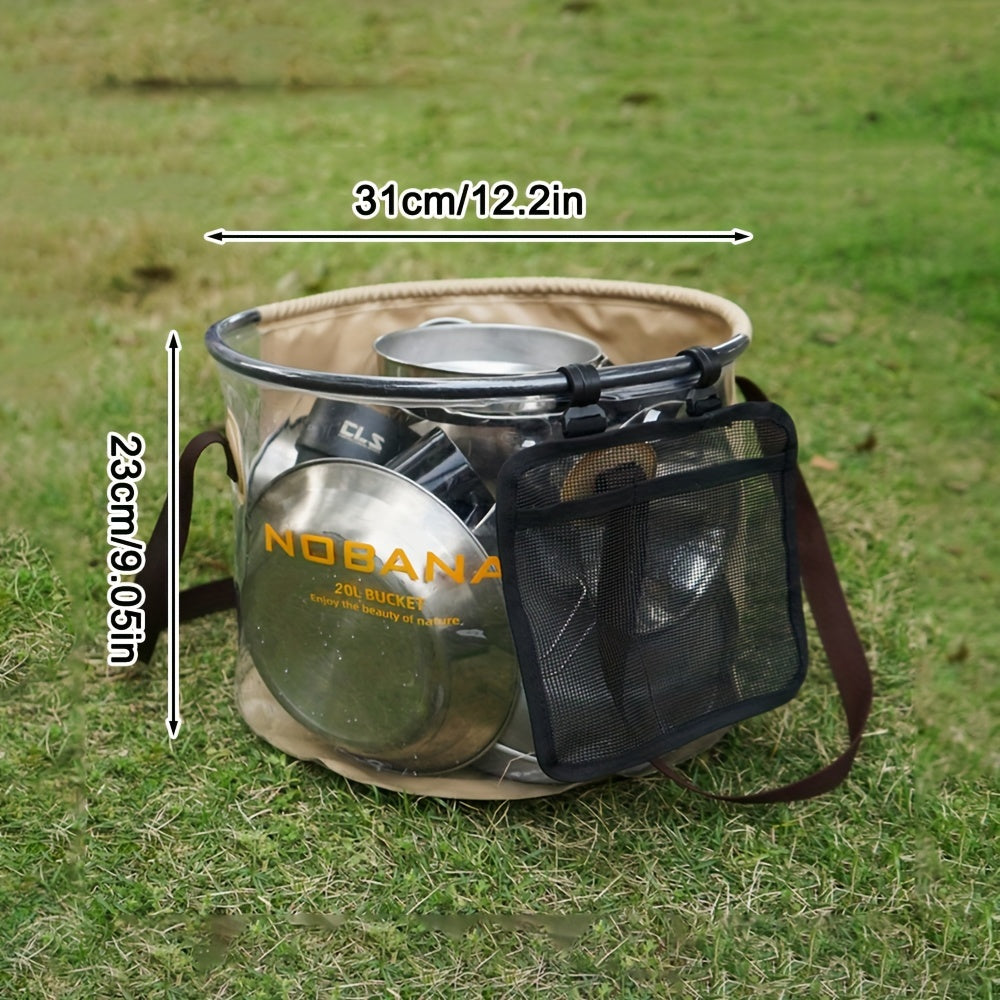 Foldable Water Bucket for Camping Fishing