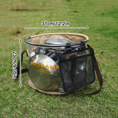 Foldable Water Bucket for Camping Fishing