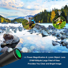 40X60 Monocular Telescope High Powered For Adults BAK4 Prism Compact Monocular