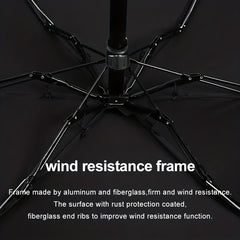Compact Windproof UV Protection Mini 5 Fold Pocket Umbrella