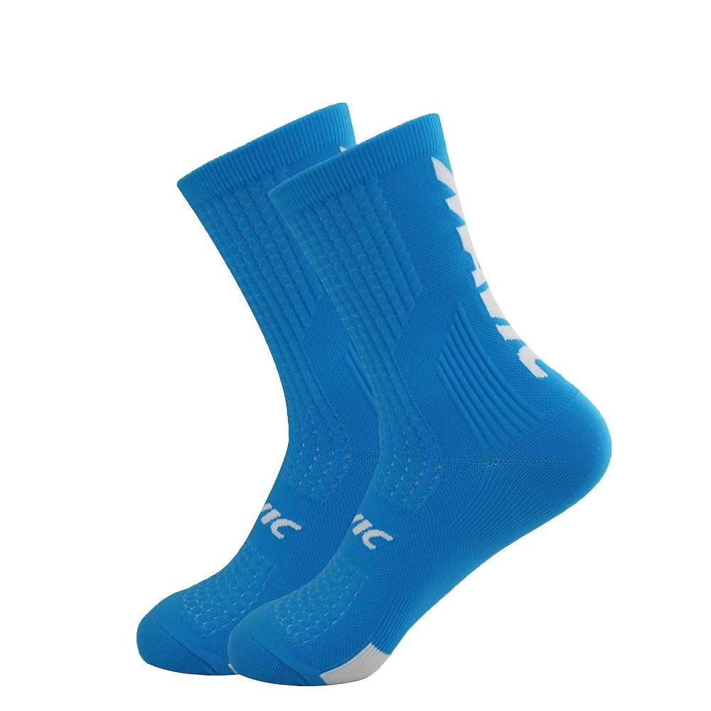 Breathable Mid-calf Socks for Outdoor Running Cycling