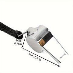 Stainless Steel Whistle First Aid Whistle Soccer Football Basketball Sports Ref