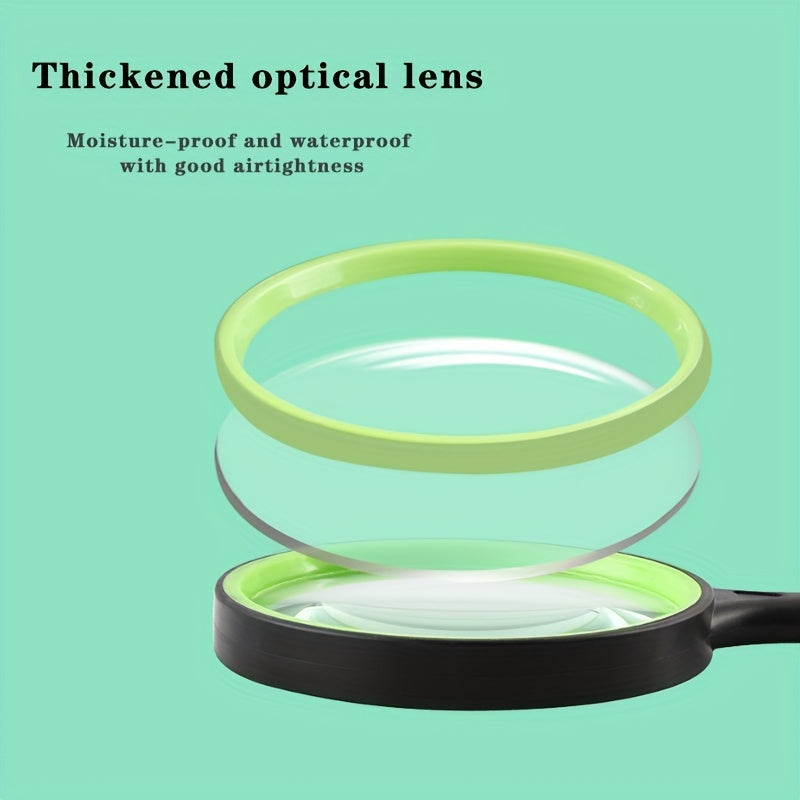 Handheld Reading Magnifier Magnifying Glass Low Vision Aid 60mm