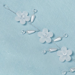 Faux Pearl Flower Hairband Headband Bridal Wedding Party Favor Decorations