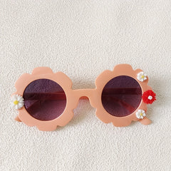 DIY Girl's Small Daisy Sunglasses UV Protection