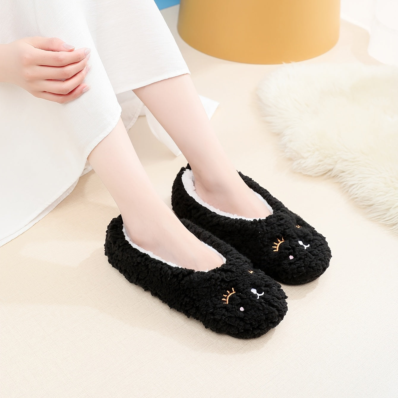 Women's Winter Thermal Home Shoes Soft Sole