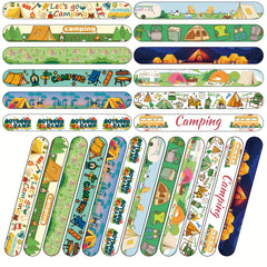 Camping Party Set Slap Bracelets Birthday Party Supplies