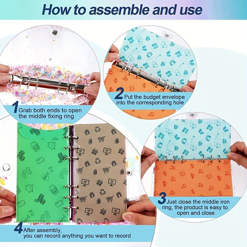 Cash Budget Envelopes System Wallet for Cash Budgeting