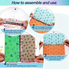 Cash Budget Envelopes System Wallet for Cash Budgeting