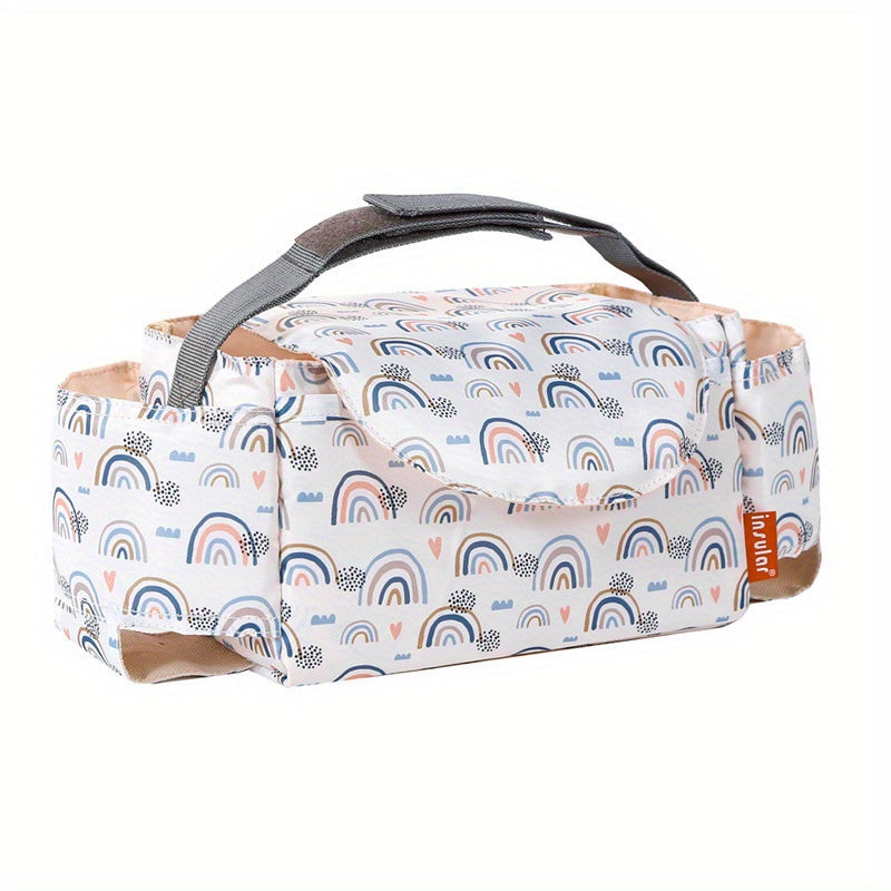 Waterproof Baby Stroller Bag for Bottles, Cups, Diapers & More