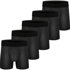 5pcs Boys Boxer Briefs Underwear Soft Comfortable Breathable Kids Clothes