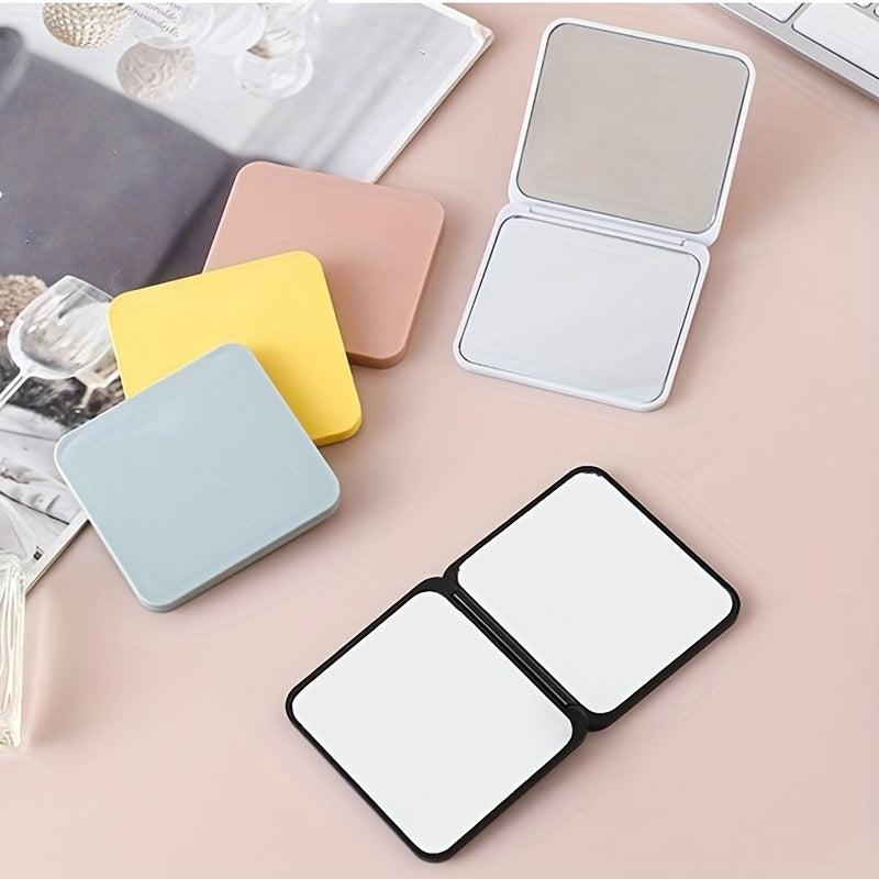 Double Sided Mini Makeup Mirror for Travel and Daily Use