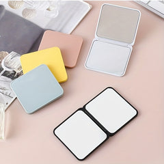 Double Sided Mini Makeup Mirror for Travel and Daily Use