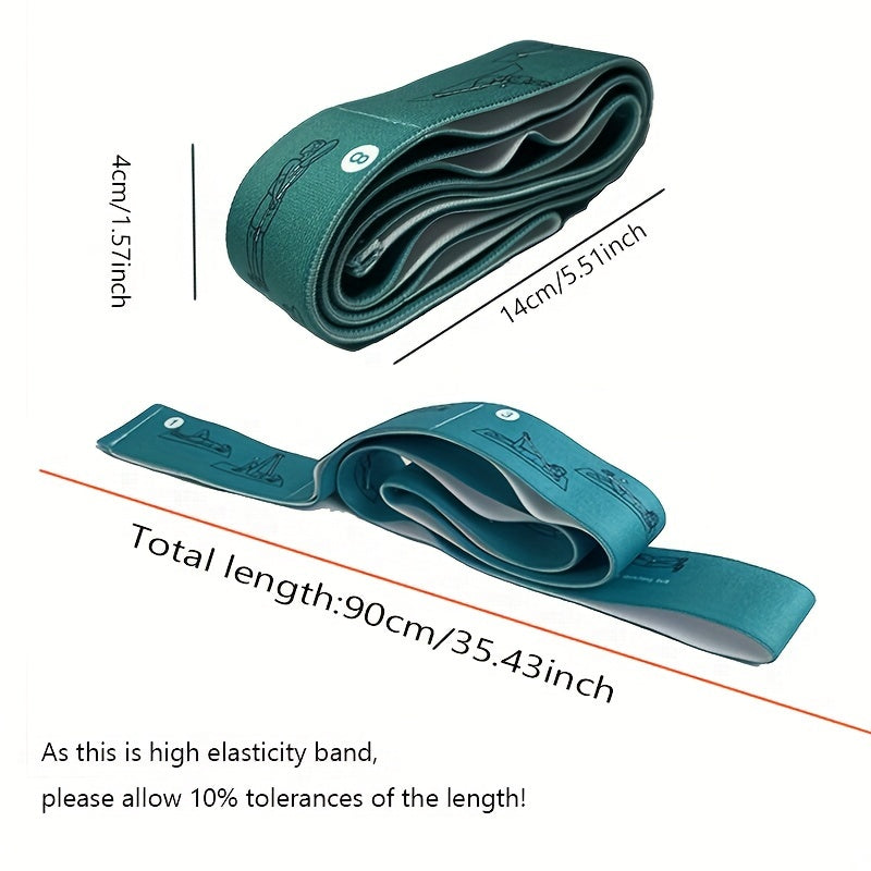 High Elastic Yoga Stretch Band Fitness Resistance Band Yoga Training