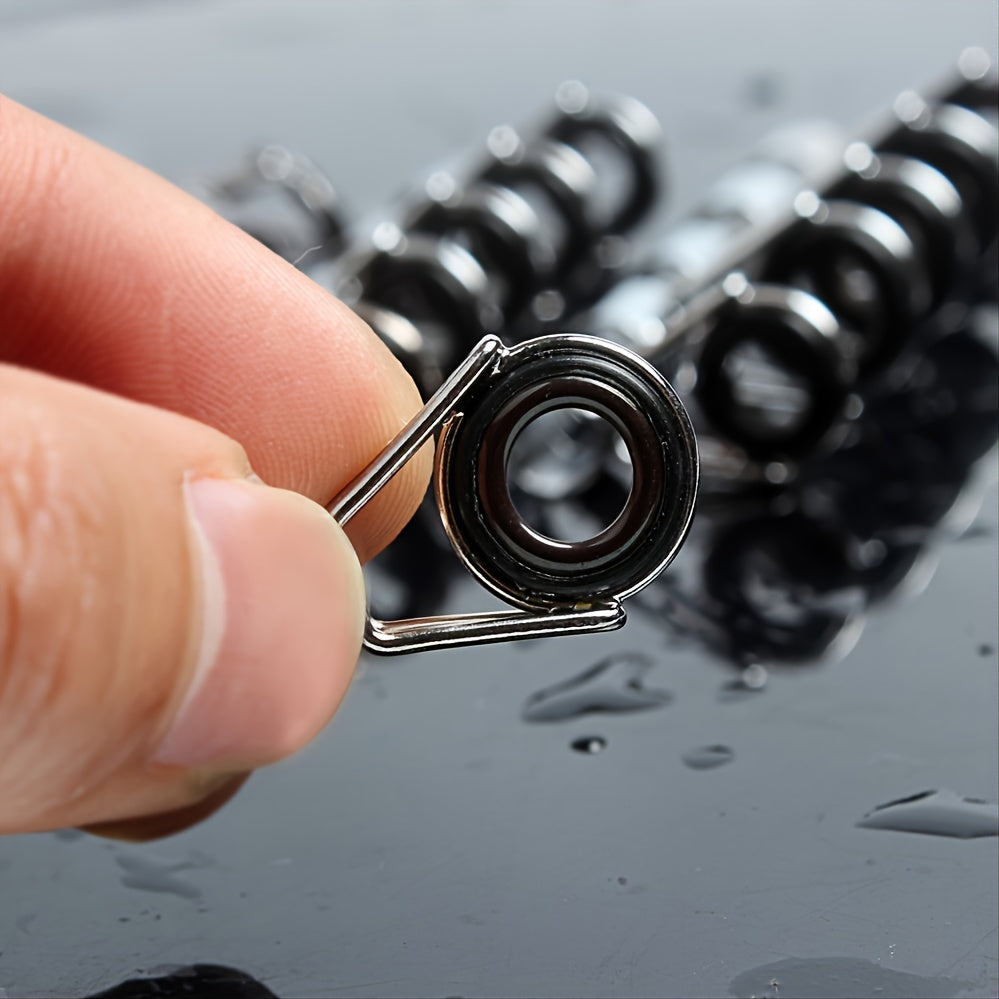 75pcs Fishing Rod Guides Repair Kit for Top Rod Condition