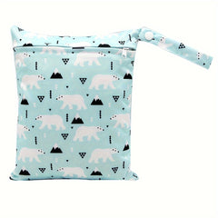 Waterproof Diaper Bag Washable Nappy Wet Dry Pouch Storage Small Diaper Bag