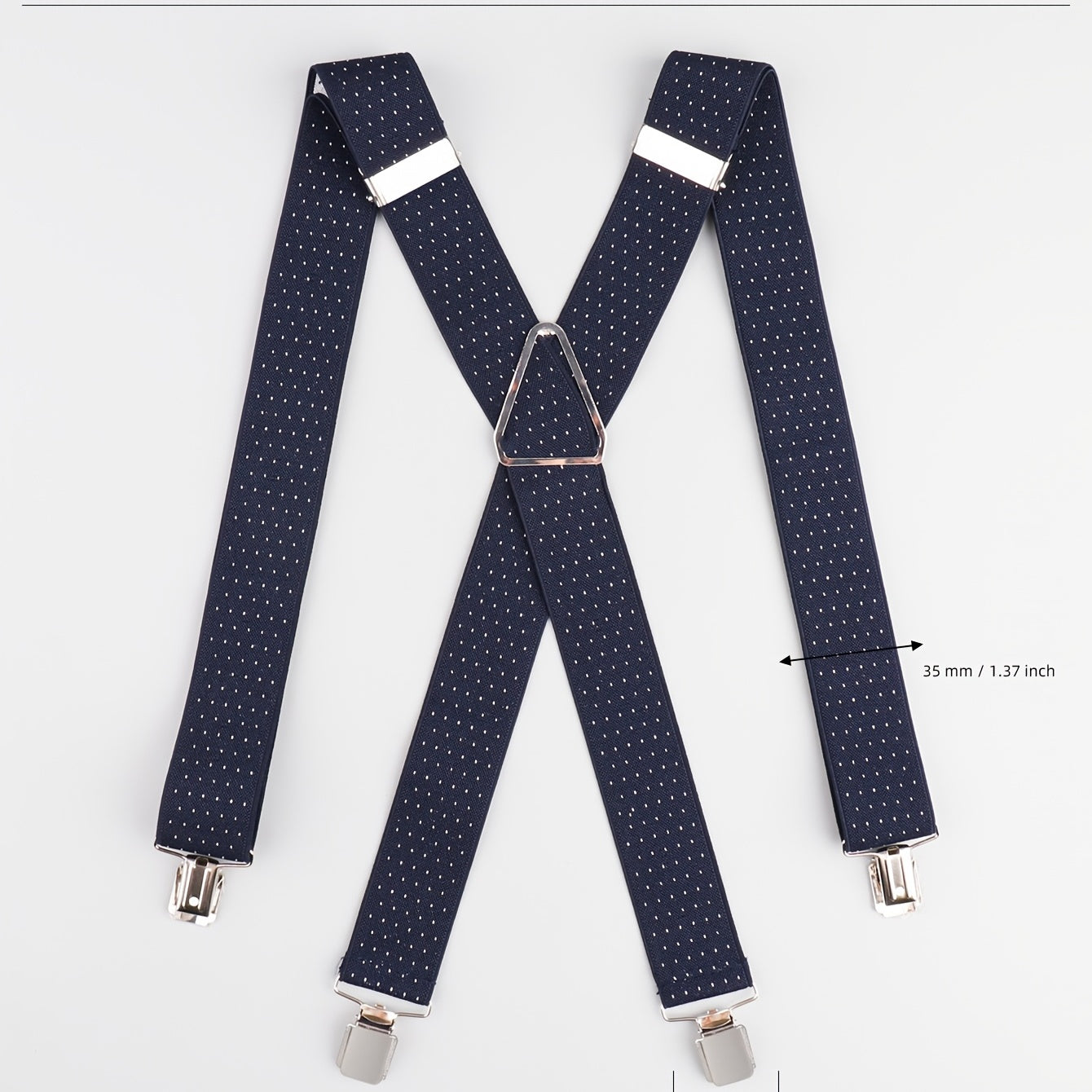 Suspenders For Men Set Adjustable 1 37 Inch Wide X Shape Wedding Suit Accessorie