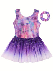 Dreamy Tutu Dance Leotard for Girls