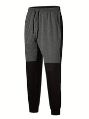 Men's Block Joggers for Spring & Fall Outdoors
