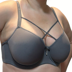 Solid Molded Cup Push Up Comfort Bra