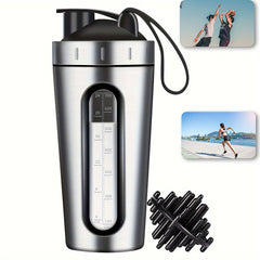 28oz Stainless Steel Protein Shaker Bottle with Shaker Ball