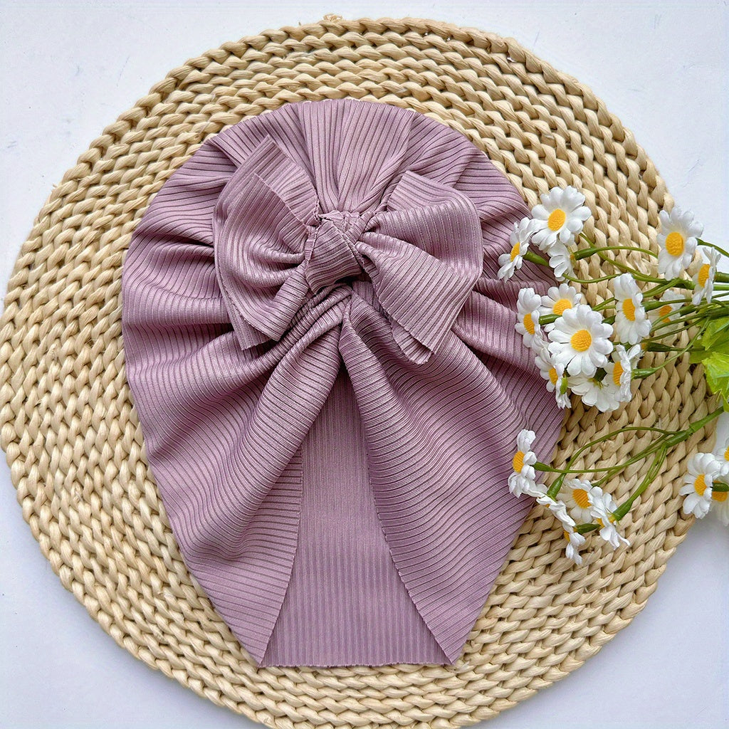 Baby Headband Soft Bow Hat for Infants Newborns
