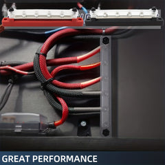 12-48V 150A Terminal Bus Bar Ground Power Distribution Terminal Block Bus Bar