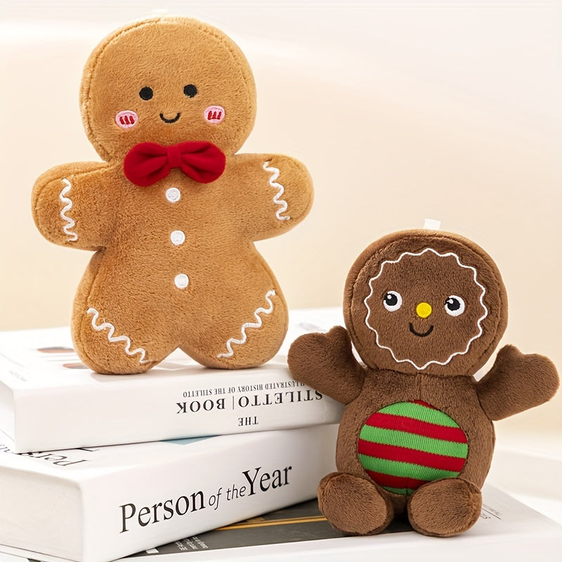 6 69in Cartoon Christmas Gingerbread Man Stuffed Soft Plush Doll Birthday