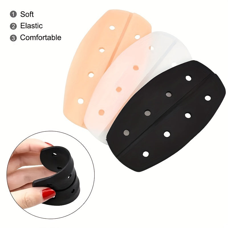 3pcs Silicone Shoulder Pads Non-slip Bra Strap Cushions