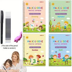 Children Copybook: Kids Writing Sticker Practice Book