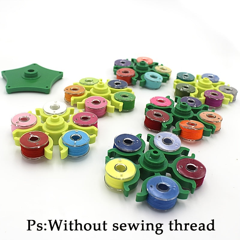 1pc Silicone Bobbins Rings Saver Bobbin Holder Bobbin Organizers