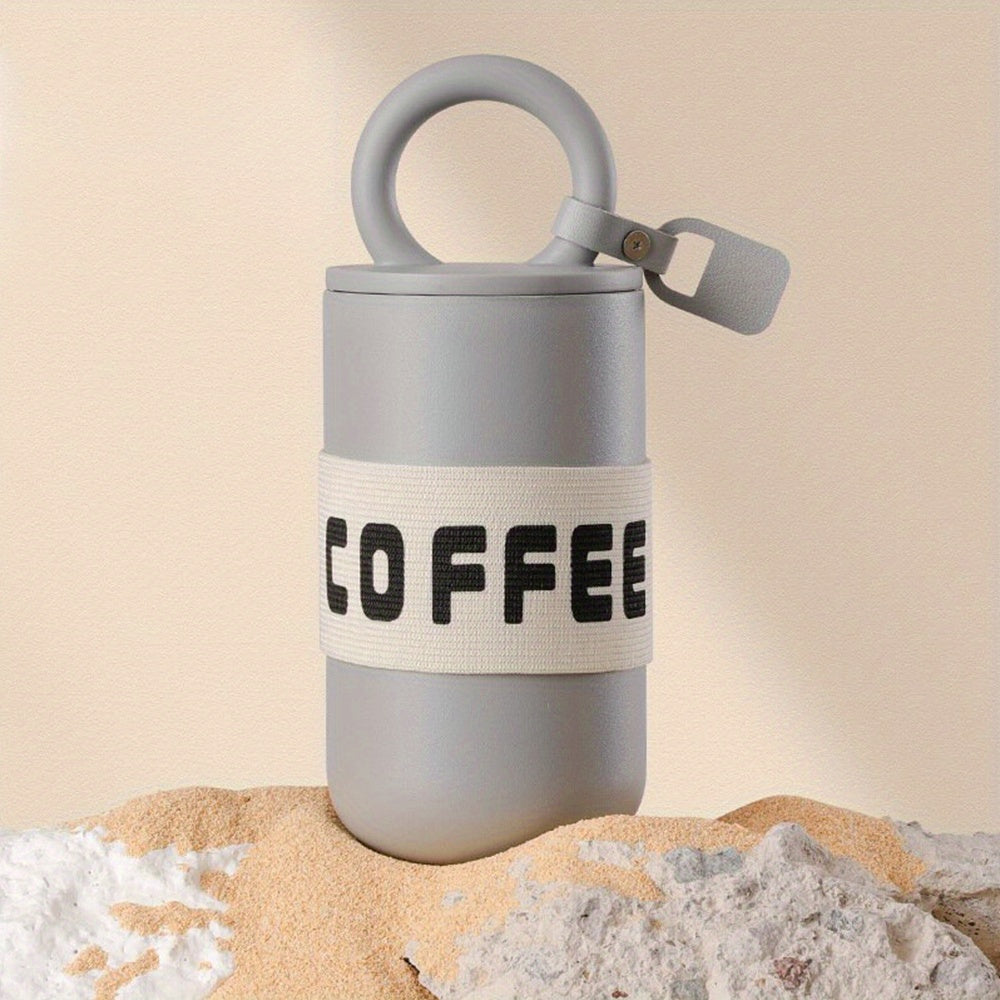 1pcc Leak Proof Stainless Steel Vacuum Cup Portable On the Go Drinking