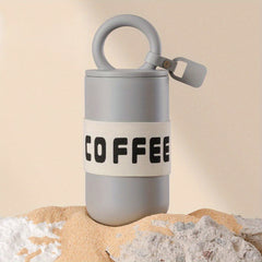 1pcc Leak Proof Stainless Steel Vacuum Cup Portable On the Go Drinking