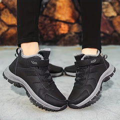 Men's Winter Snow Boots Fleece Lined Non-Slip Sports Shoes