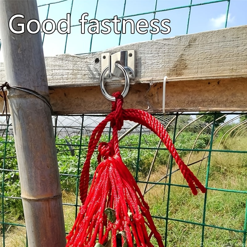 Heavy Duty Wall Mount Hitching Ring Hooks for Horse Stall Stable