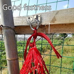 Heavy Duty Wall Mount Hitching Ring Hooks for Horse Stall Stable